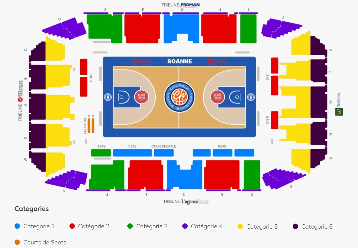 Plan de la Halle André-Vacheresse
